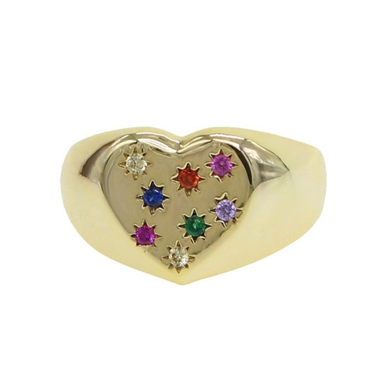 Chevaliere LOVE ring